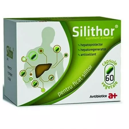 Poza produs Silithor, Antibiotice SA | 60 capsule