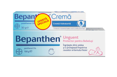 Bepanthen Unguent 5%, 100g + Bepanthen Crema, 30 g, Bayer Pachet Promo