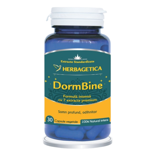 Poza produs DormBine, Herbagetica | 30 capsule