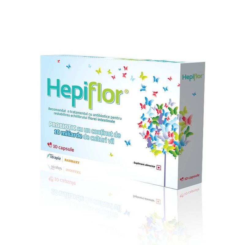 Poza produs Hepiflor, Terapia | 10 capsule