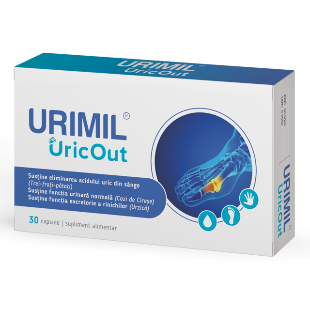Poza produs Urimil UricOut, Naturpharma | 30 capsule