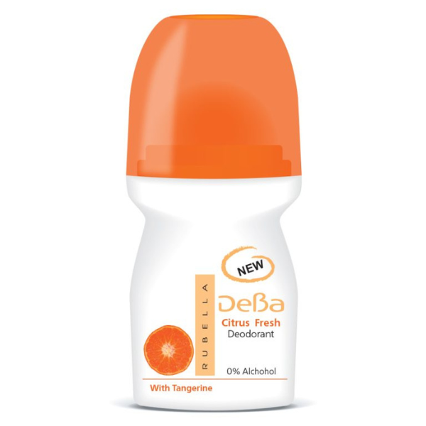 Poza produs Deodorant roll-on Beba Mandarine, Rubella | 50 ml