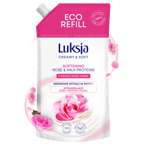 Poza produs Rezerva sapun lichid CREAMY & SOFT Softening, Luksja | 400 ml