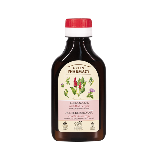 Poza produs ULEI SCALP PENTRU CRESTEREA PARULUI BRUSTURE SI ARDEI IUTE 100ML