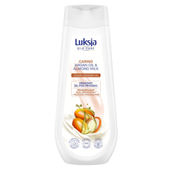 GEL CREMA DE DUS SILK CARE CARING ULEI ARGAN SI LAPTE DE MIGDALE 500ML