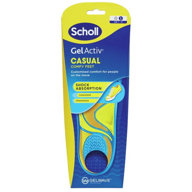 Poza produs Branturi Scholl Gel Activ Casual, marimea L, Reckitt Benckiser | 1 pereche