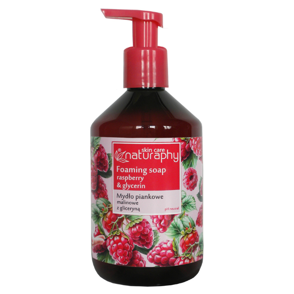 Poza produs Sapun-spuma Zmeura si Glicerina Naturaphy, Blux | 500 ml