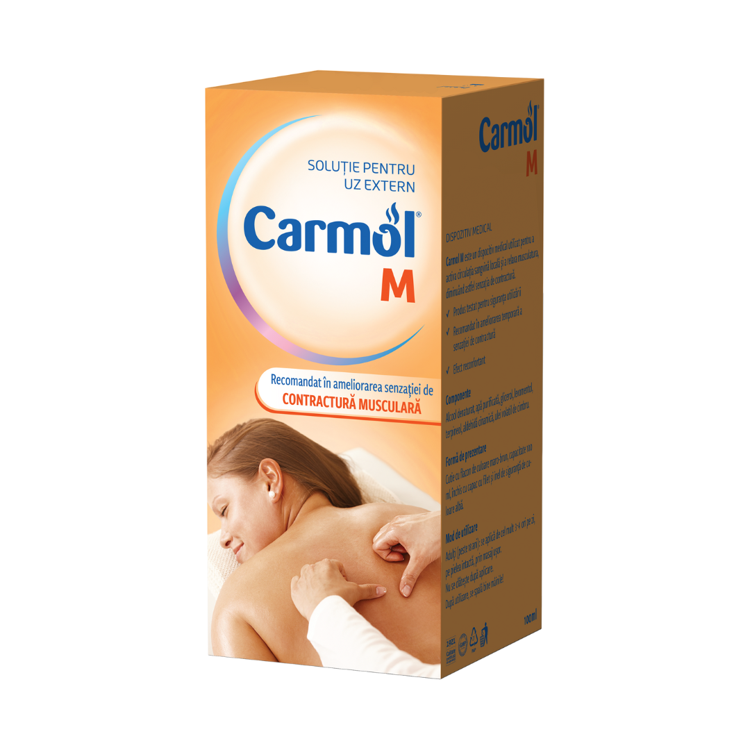 Poza produs Lotiune pentru masaj Carmol M, Biofarm | 100 ml