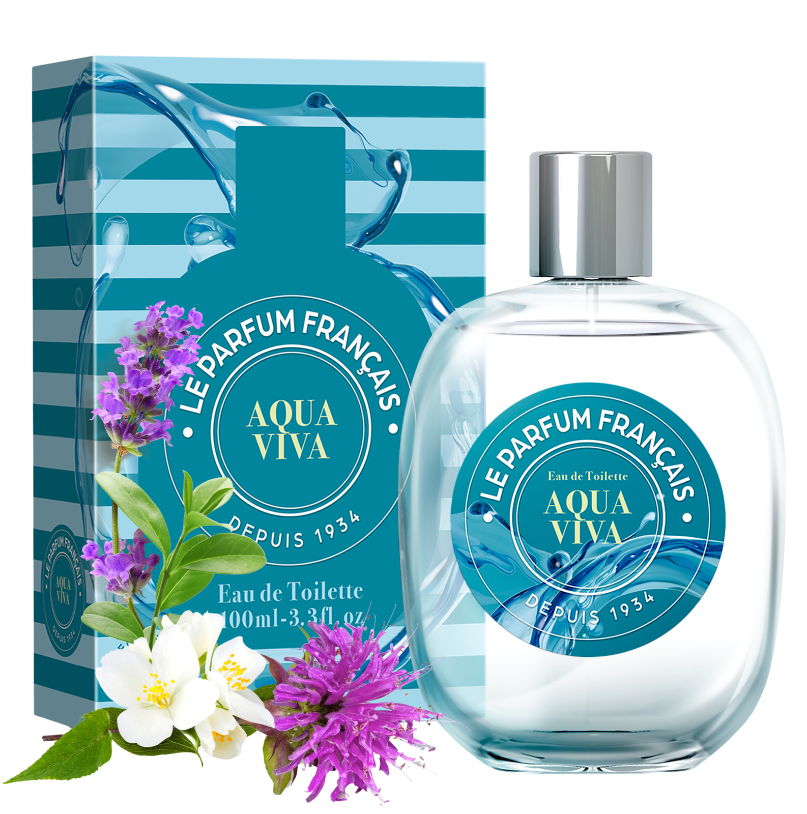 Poza produs PARFUM LE PARFUM FRANCAIS AQUA VIVA MEN EDT 100ML