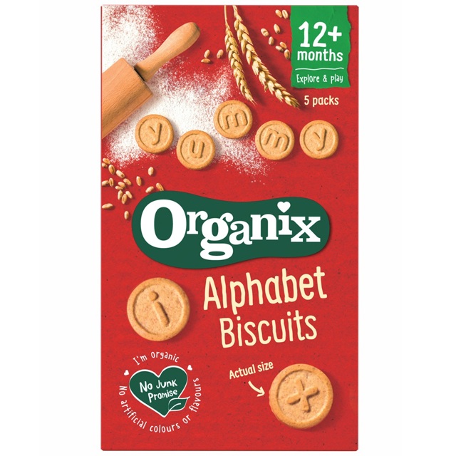 Poza produs BISCUITI ECOLOGICI BIO ALFABET 12+ LUNI 5X25G 881305