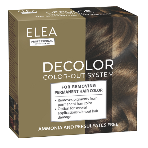 Poza produs Sistem pentru indepartarea vopselei de par Decolor, Elea | 330 ml