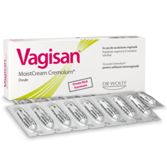 Ovule vaginale Vagisan MoistCream Cremolum, Dr. August Wolff | 16 bucati