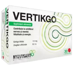 Vertikgo, Nyrvusano Pharmaceuticals | 30 comprimate
