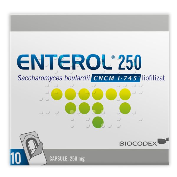 Poza produs Enterol 250 mg, Biocodex | 10 capsule