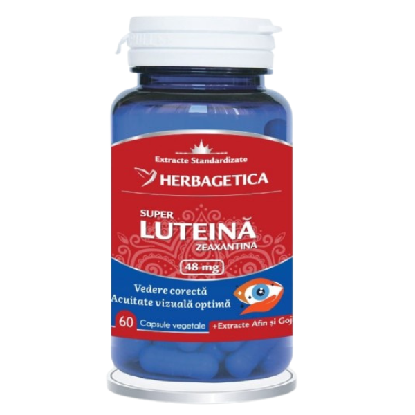 Poza produs Super Luteina Zeaxantina, Herbagetica | 60 capsule