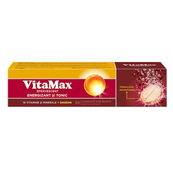 Poza produs Vitamax Efervescent | 20 comprimate