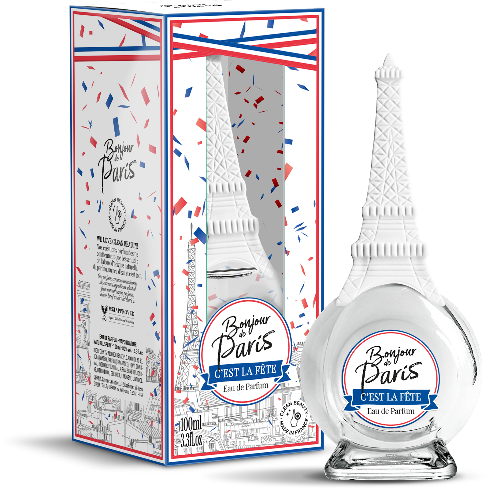 Poza produs PARFUM BONJOUR DE PARIS C'EST LA FETE WOMAN 100ML