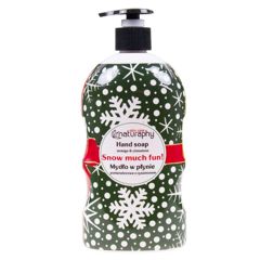Sapun lichid cu Portocala si Scortisoara Naturaphy Winter, Blux | 650 ml