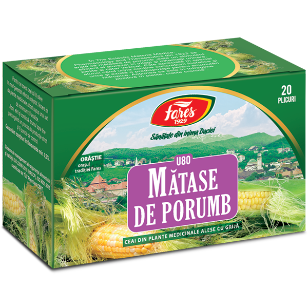 Poza produs Ceai matase de porumb, U80, Fares  | 20 plicuri