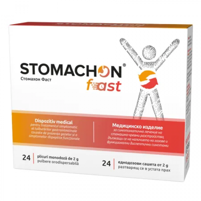 Poza produs Stomachon Fast, Naturpharma | 24 plicuri