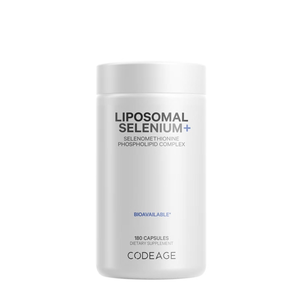 Poza produs CODEAGE LIPOSOMAL SELENIUM, GNC | 180 cps.