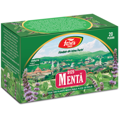 Menta, D125, ceai la plic, Fares | 20 plicuri