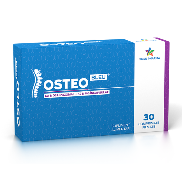 Poza produs Osteo Bleu, Bleu Pharma | 30 comprimate