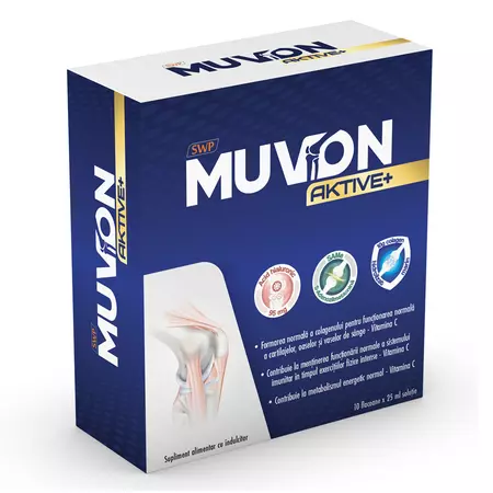 Poza produs Muvon Aktive Plus, Sun Wave Pharma | 10 fiole