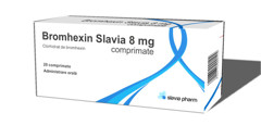 Bromhexin 8 mg, Slavia Pharm | 20 comprimate