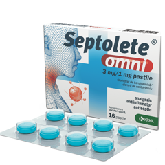 SEPTOLETE OMNI EUCALIPT 3 MG/1 MG X 16