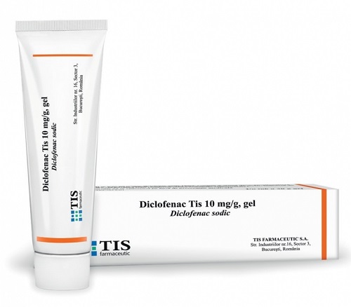 Poza produs DICLOFENAC TIS 10 MG/G X 1