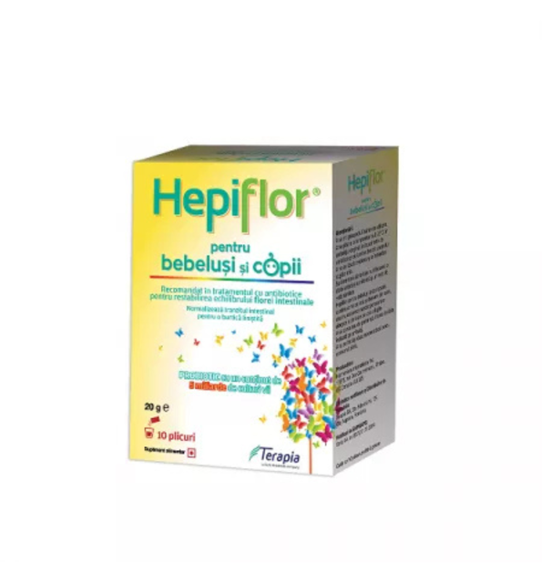 Poza produs Hepiflor Baby, Terapia SA | 10 plicuri
