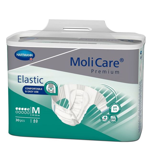 Poza produs Molicare Slip pentru incontinenta Premium Elastic M, Hartmann | 30 buc