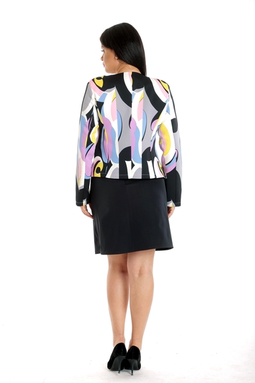 Poza produs Fusta petrecuta si buzunare DP23F17N negru, Dress to Impress | marimea 48