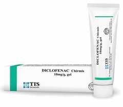 DICLOFENAC CHIRMIS X 1