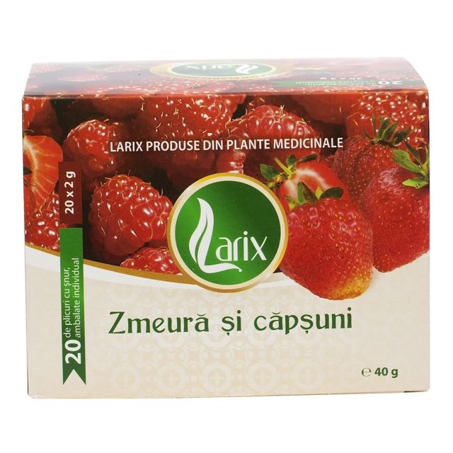 Poza produs CEAI ZMEURA & CAPSUNI 20DOZE