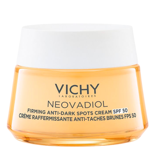 Poza produs Crema de zi cu efect de fermitate si anti-pete pigmentare brune SPF 50 Neovadiol Post-Menopause, Vichy  | 50 ml