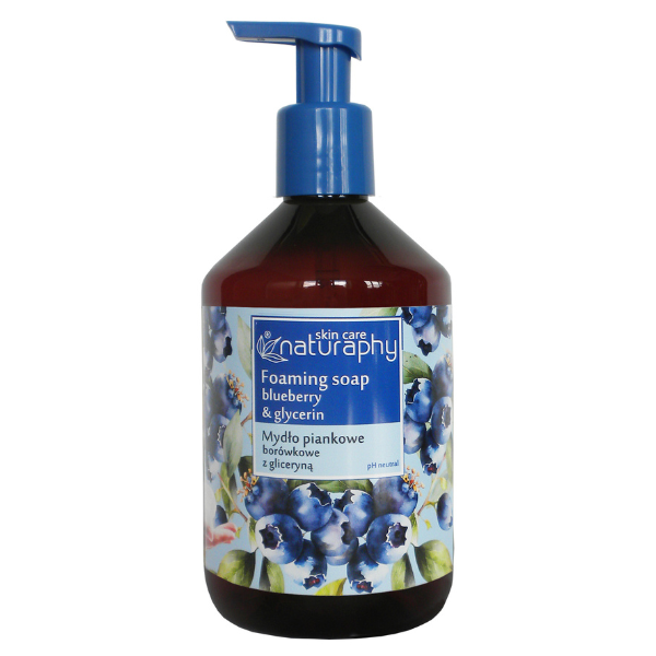 Poza produs Sapun-spuma Afine si Glicerina Naturaphy, Blux | 500 ml
