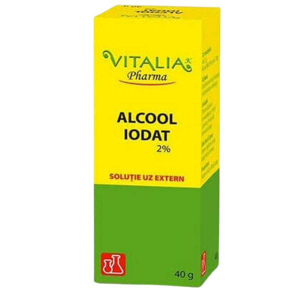Poza produs Alcool iodat 2%, Viva Pharma | 40 g