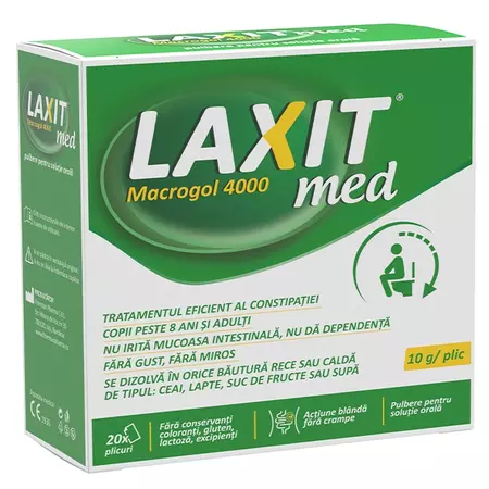 Poza produs LAXIT MED 20 PLICURI X10G