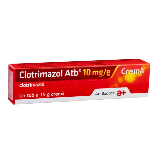 Poza produs Clotrimazol Atb crema 10mg/g, Antibiotice | 15g