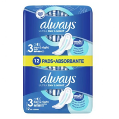 Absorbante Always Duo Pack Ultra Day-Night, P&G | 12 bucati