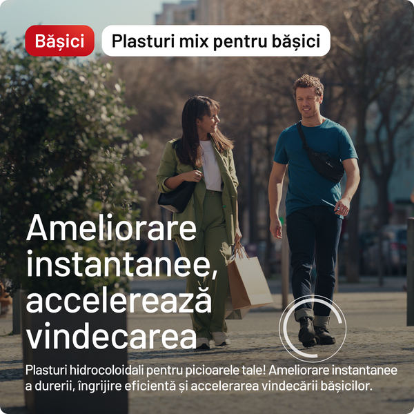 Poza produs Plasturi pentru basici mixt, Compeed | 5 bucati