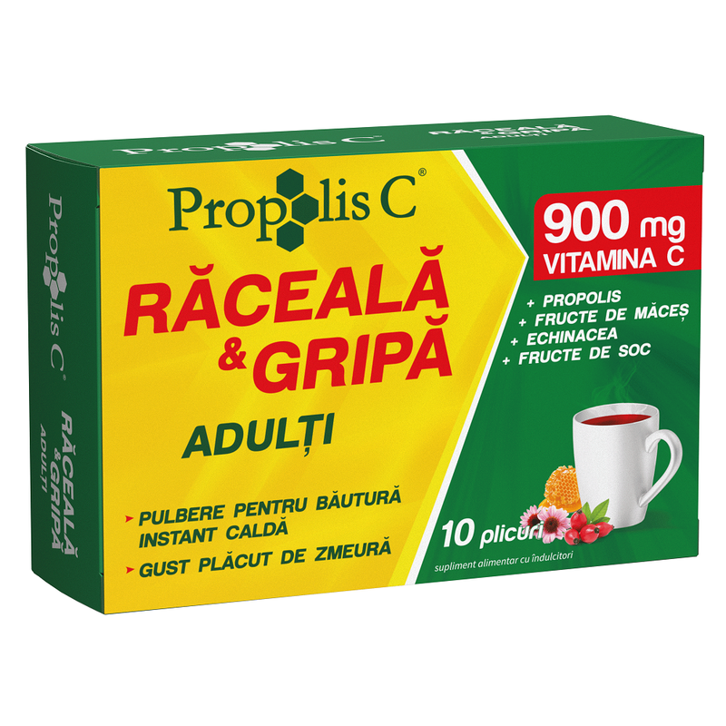 Poza produs Propolis C raceala si gripa adulti, Fiterman Pharma | 10 plicuri