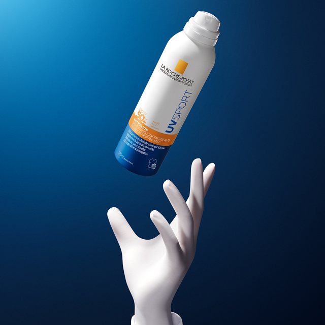 Poza produs Anthelios UVSport spray invizibil de corp SPF 50+, La Roche-Posay| 200 ml