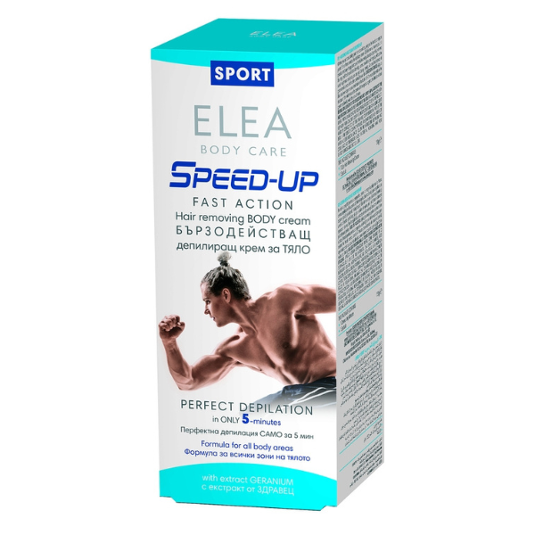 Poza produs Crema depilatoare rapida pentru barbati Speed-Up, Elea | 150 ml