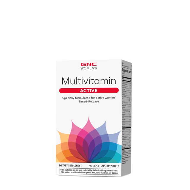GNC Women Multivitamin Active, Complex De Multivitamine Pentru Femei | 90 Tb — poza produs 3/4