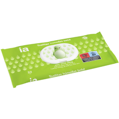 Servetele umede pentru copii, cu aloe vera, Interapothek | 24 buc