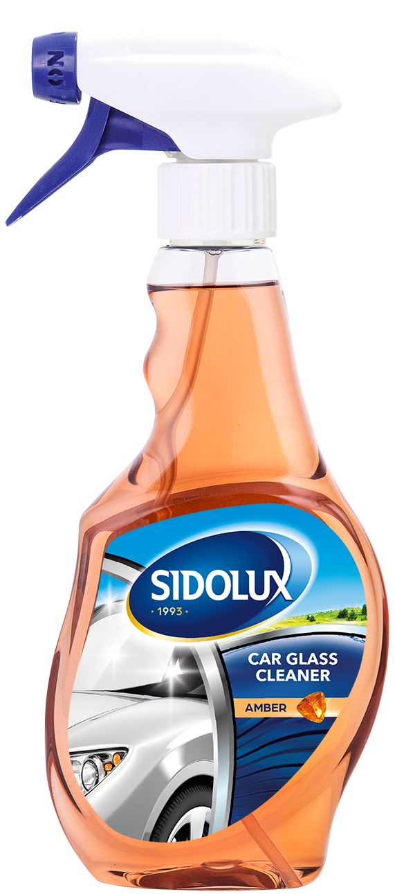 Poza produs Solutie curatare geamuri si oglinzi Amber Sidolux Car, Lakma | 500 ml