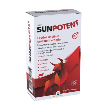 Poza produs Sun Potent, Sun Wave Pharma | 30 capsule